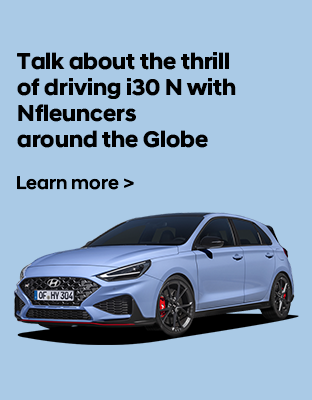 Talk about the thrill of driving i30 N with Nfleuncers around the Globe