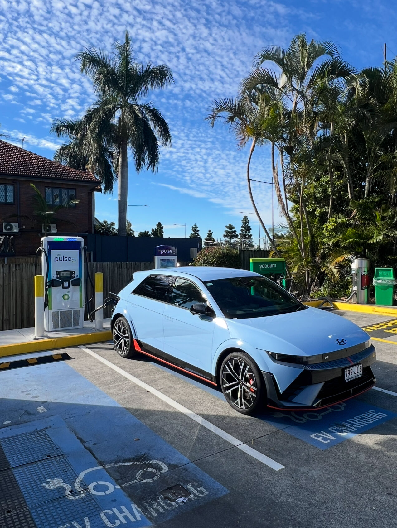 Ioniq 5N at a fast charger