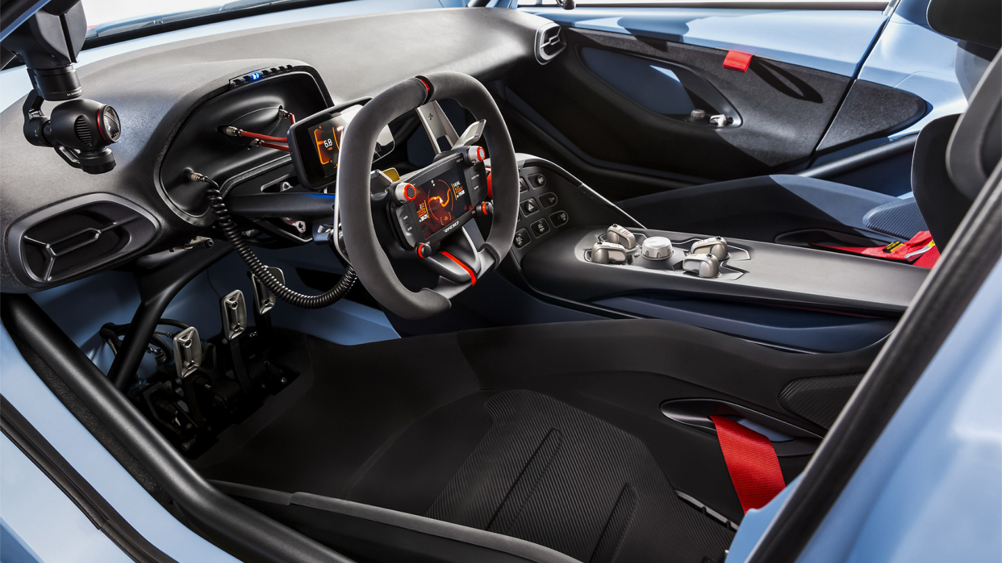 Interior Design Optimized for Racing