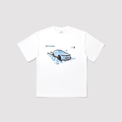 IONIQ 5 N graphic t-shirt 이미지